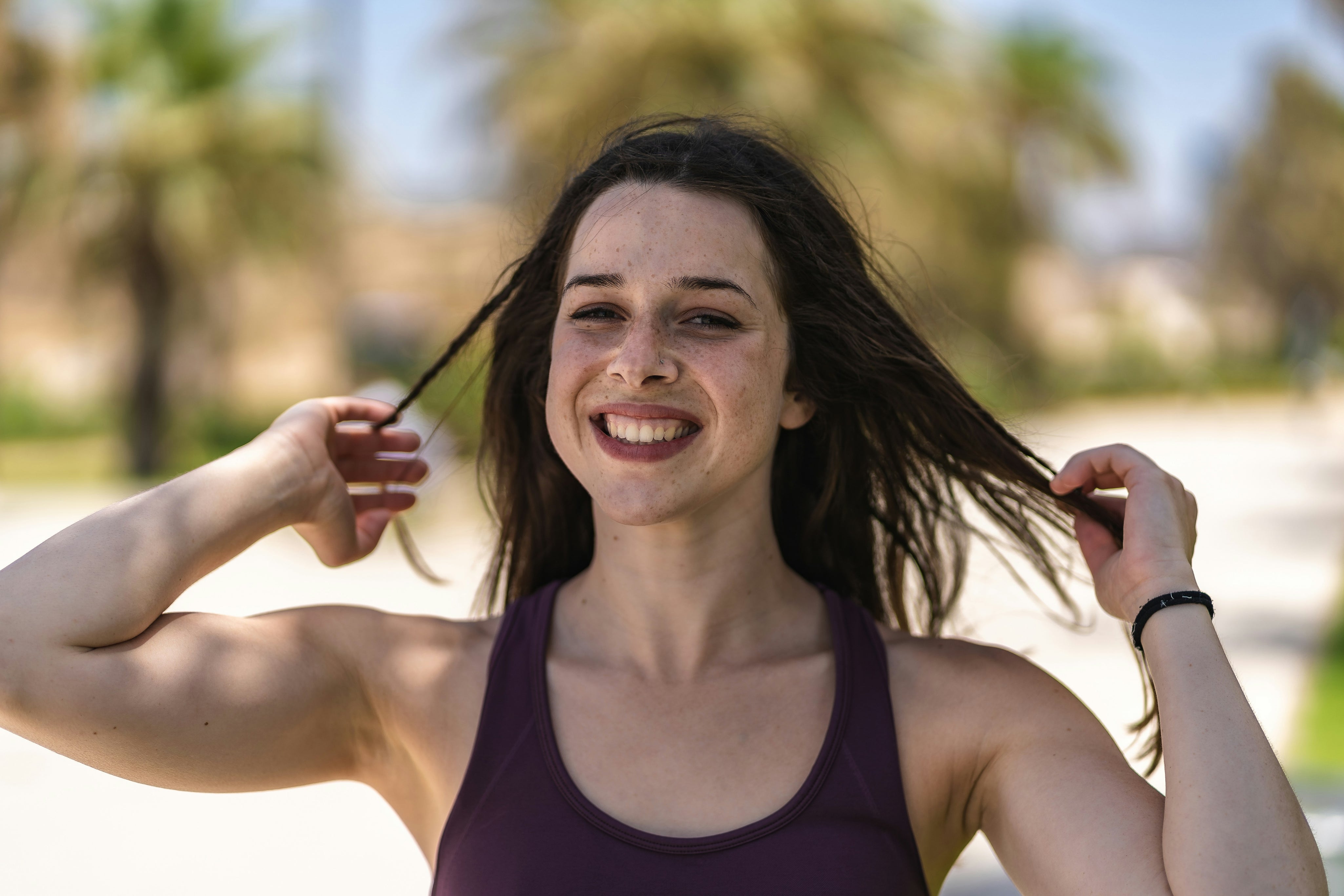 Mujer haciendo deporte
