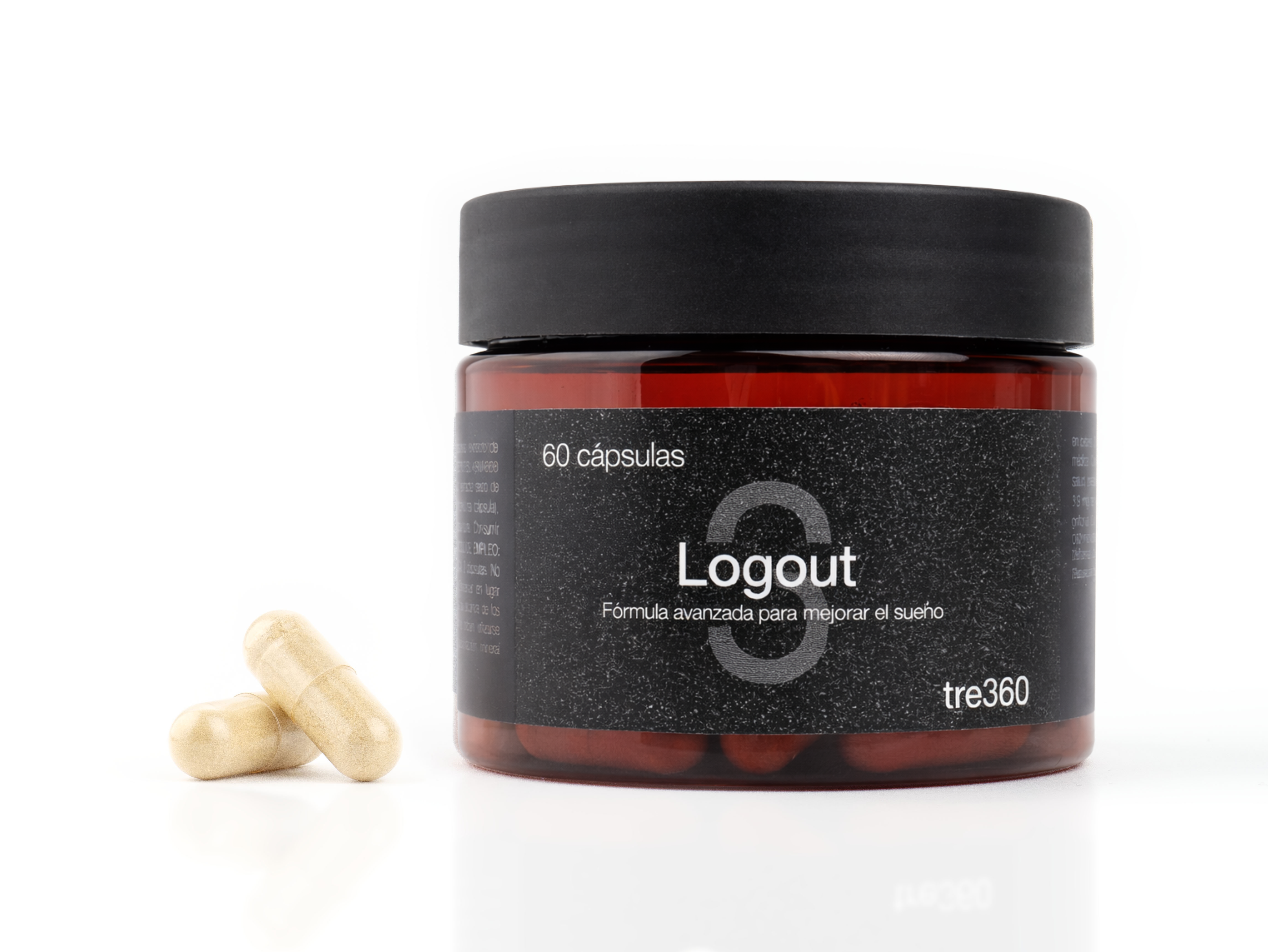 Suplemento Logout tres60 — melatonina para conciliar el sueño y descanso nocturno