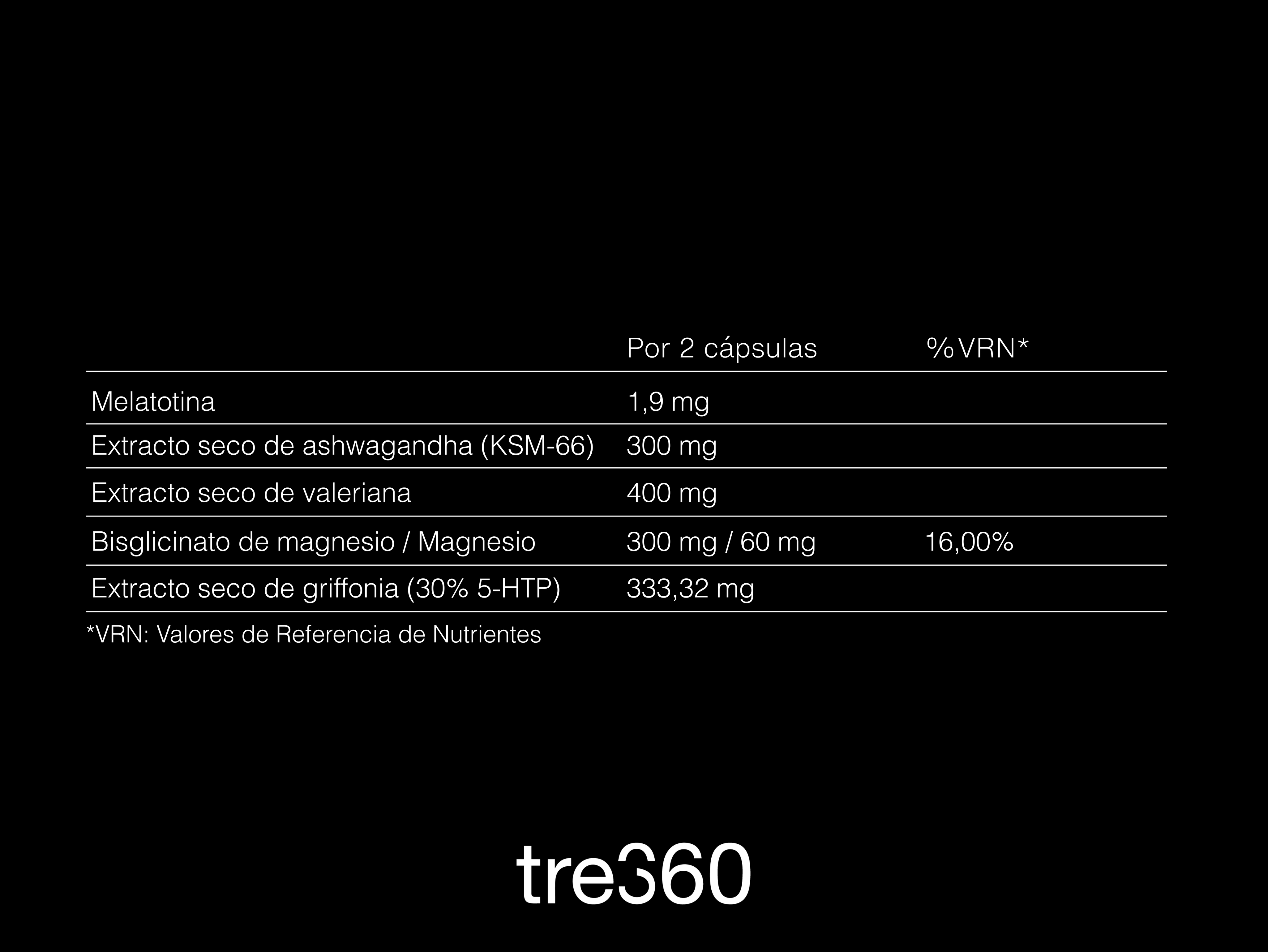 Logout tres60 — complemento natural para el apoyo al descanso nocturno