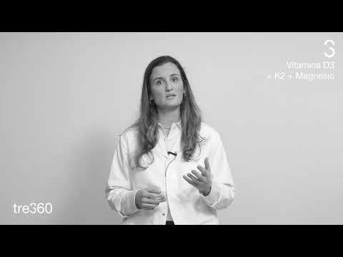 Vitamina D3 + K2 + Magnesio. Suplemento para salud ósea y muscular.